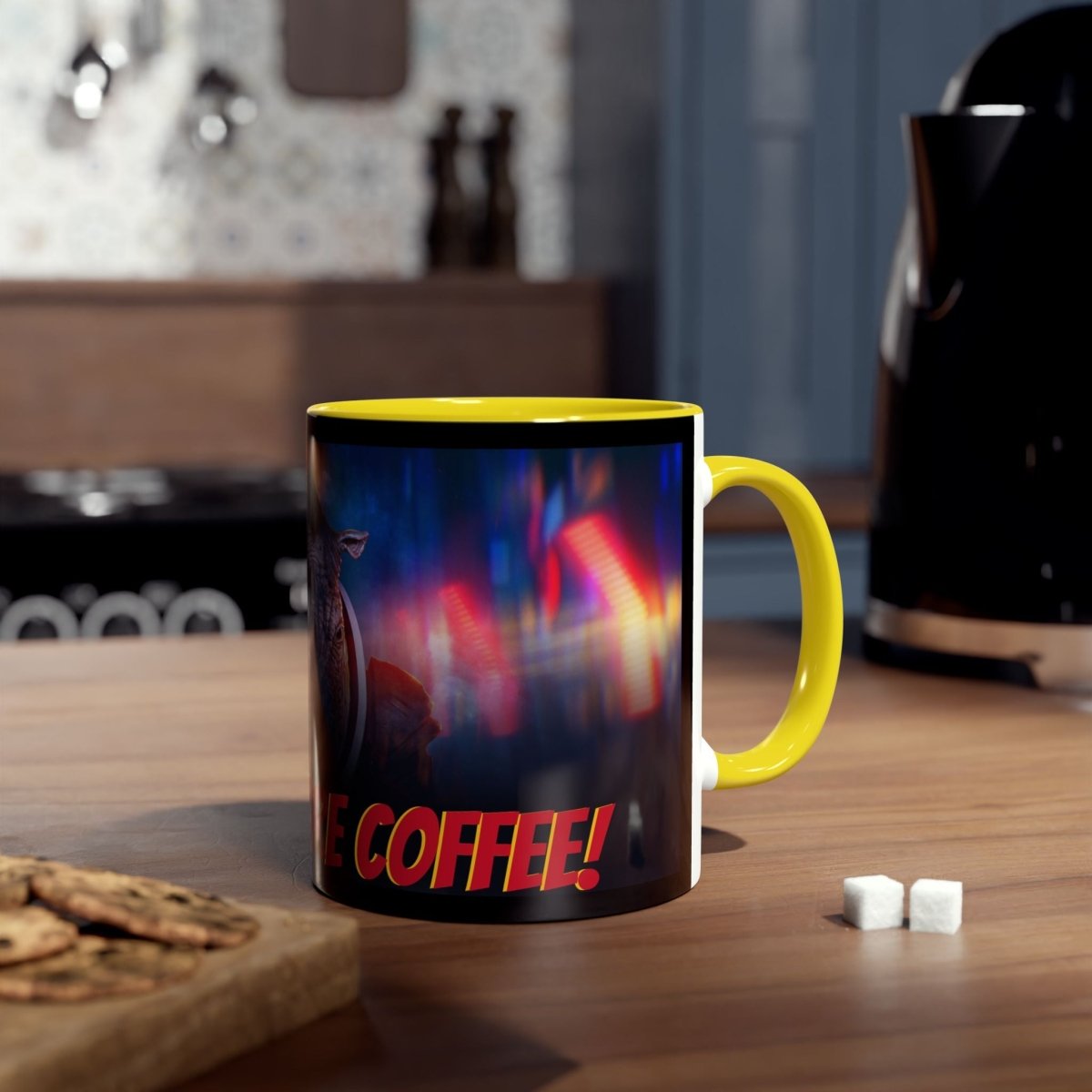 Judoon - NOT BEFORE COFFEE! mug - soapbox169 - A Little Gift Shop