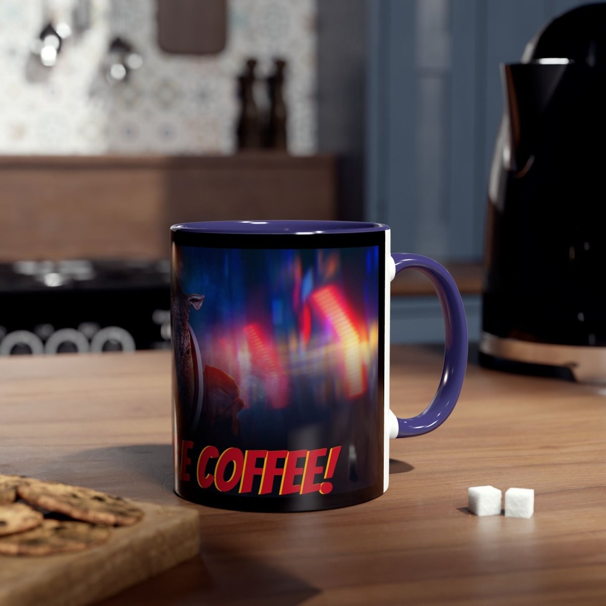 Judoon - NOT BEFORE COFFEE! mug - soapbox169 - A Little Gift Shop