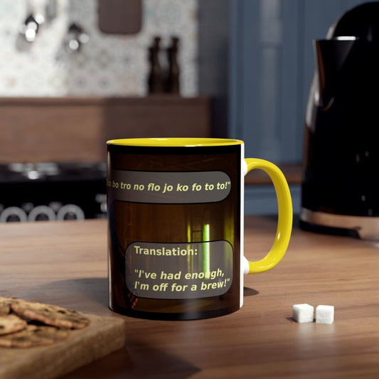 Judoon - Off for a brew! mug - soapbox169 - A Little Gift Shop