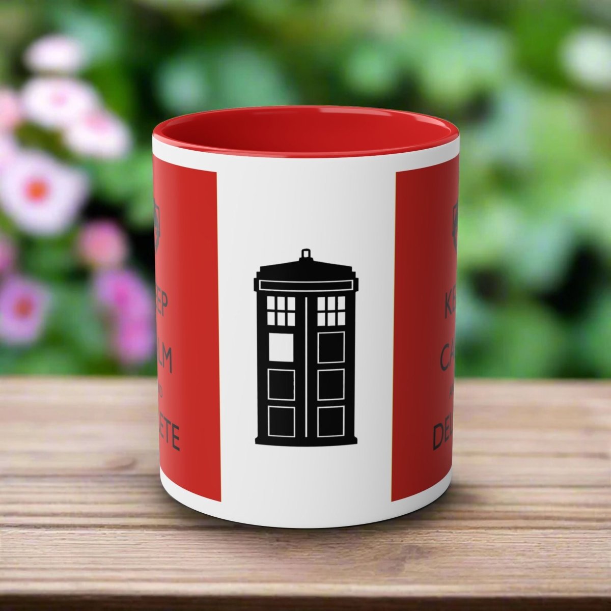 KEEP CALM AND DELETE mug - Mug