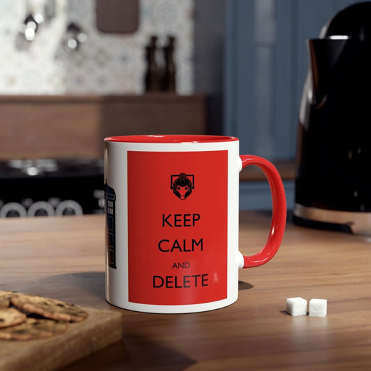 KEEP CALM AND DELETE mug - Mug
