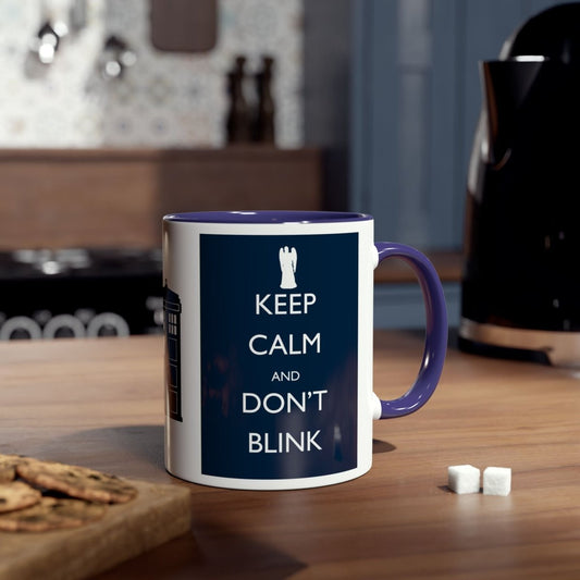 KEEP CALM AND DON'T BLINK Weeping Angel mug - Mug