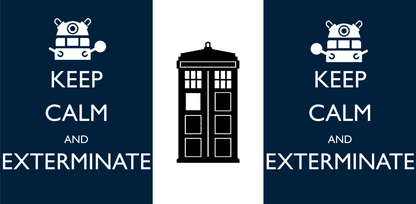 KEEP CALM AND EXTERMINATE Dalek mug - Mug