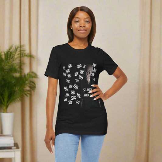 Member of The Silence with tally count T-shirt - T-Shirt