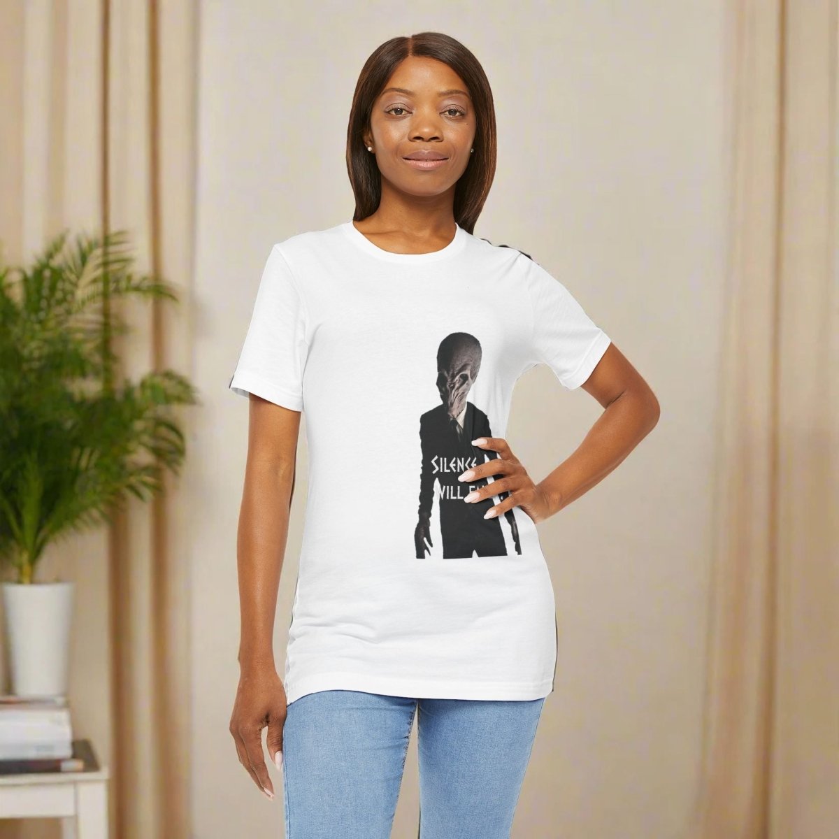 Member of The Silence with tally count T-shirt - T-Shirt