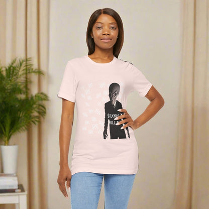 Member of The Silence with tally count T-shirt - T-Shirt