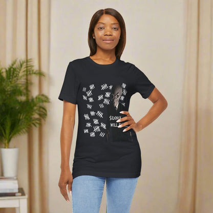 Member of The Silence with tally count T-shirt - T-Shirt