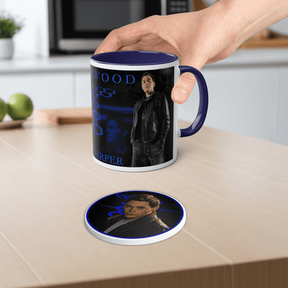 Owen Harper (Burn Gorman) Ceramic Coaster - Home Decor
