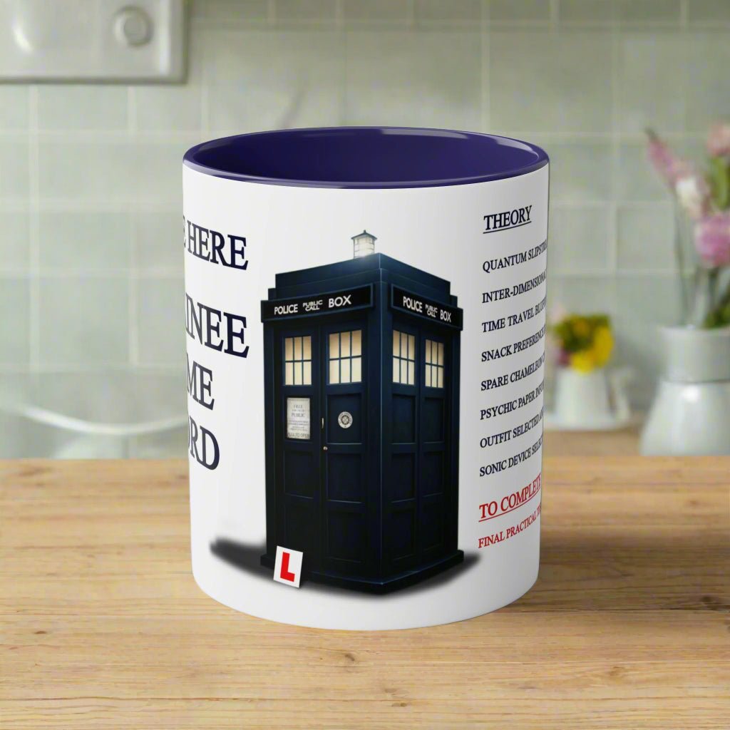 Personalisable Trainee Time Lord Mug - Mug