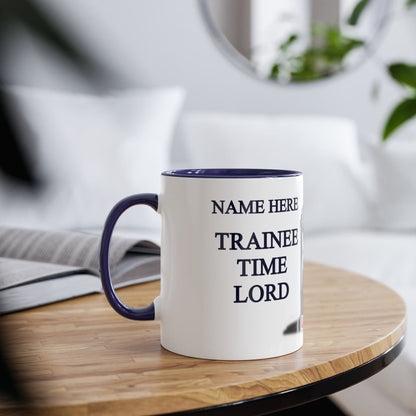 Personalisable Trainee Time Lord Mug - Mug