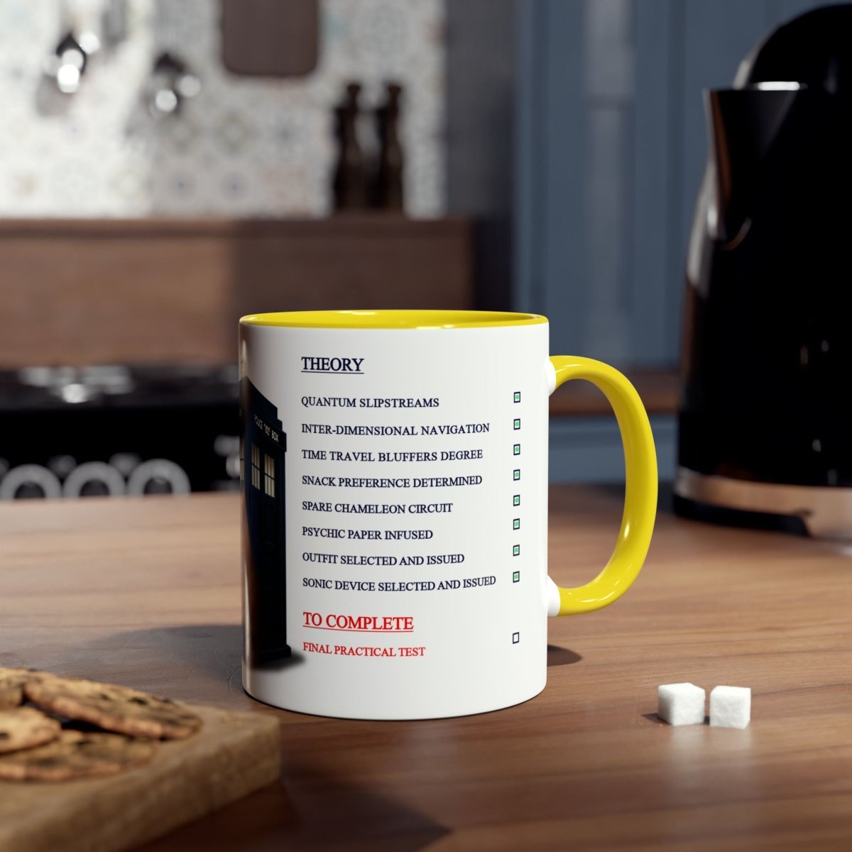 Personalisable Trainee Time Lord Mug - Mug