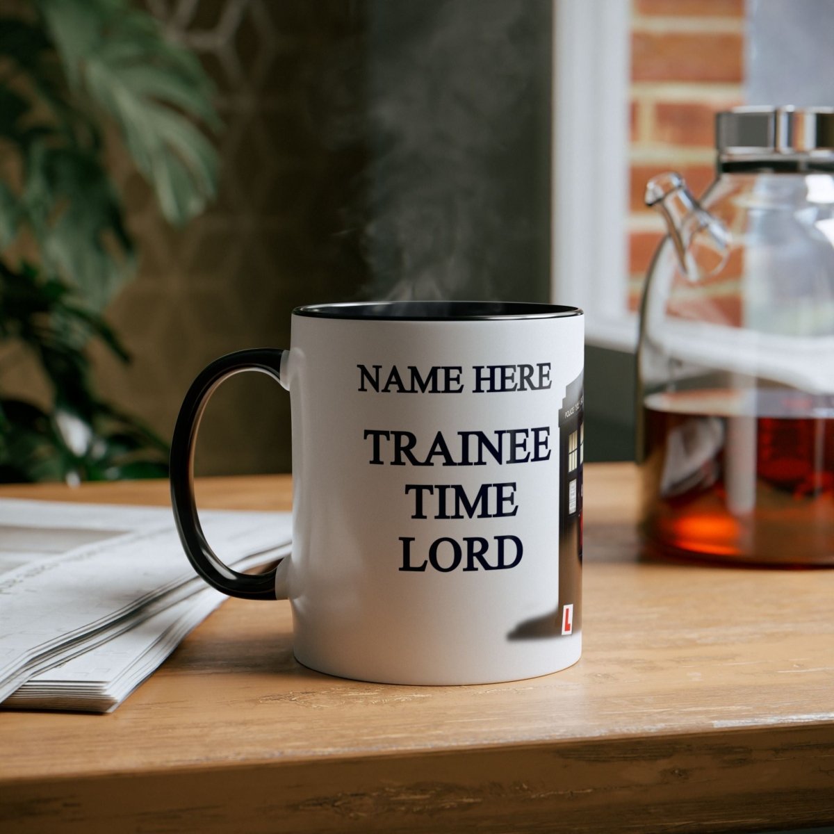 Personalisable Trainee Time Lord Mug - Mug