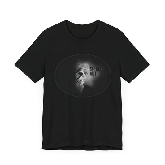 "SILENCE WILL FALL" T-shirt - soapbox169 - A Little Whovian Gift Shop