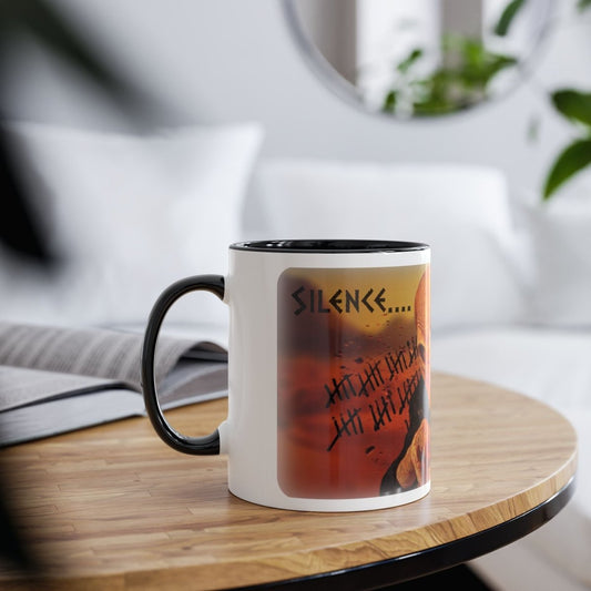 SILENCE...'TIL AFTER COFFEE OKAY? Coffee Mug - soapbox169 - A Little Gift Shop