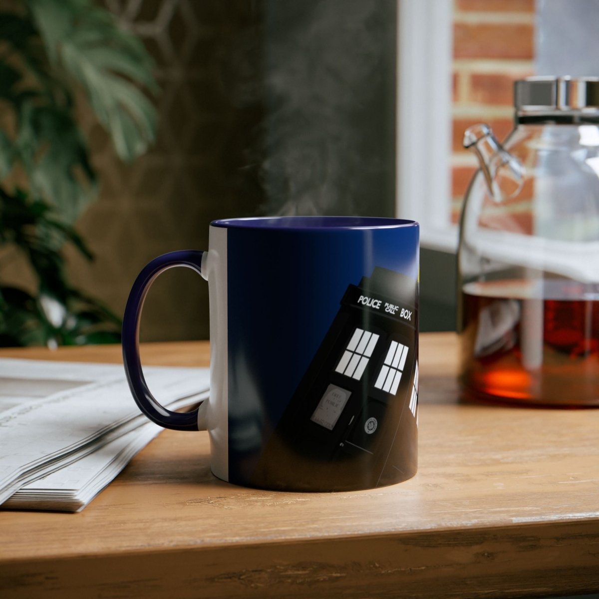 TARDIS Graphic Novel Style Mug - Mug
