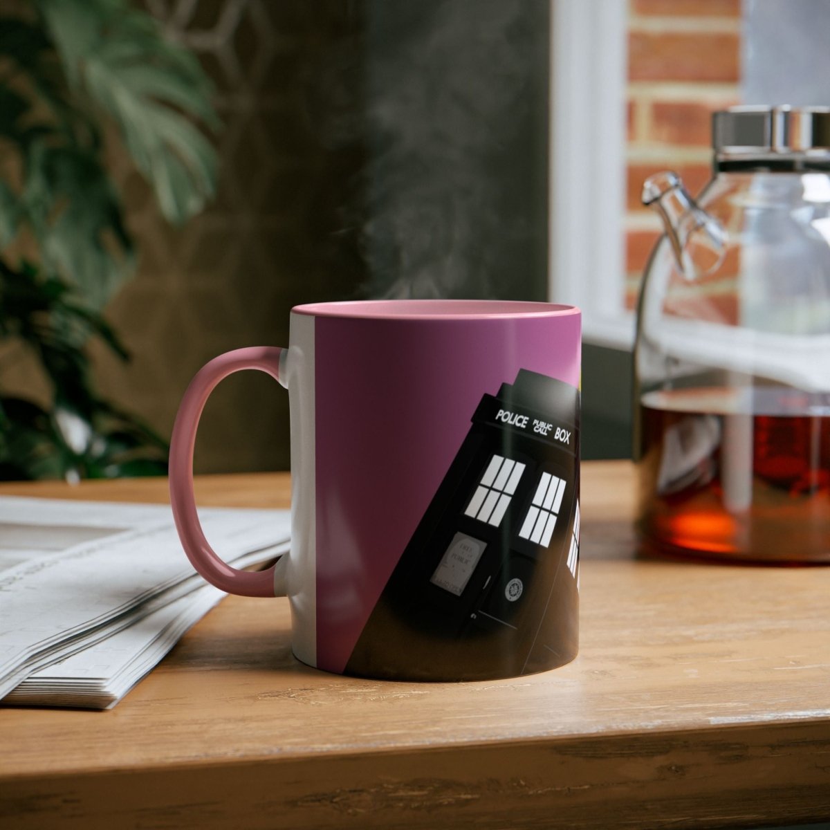 TARDIS Graphic Novel Style Mug - Mug