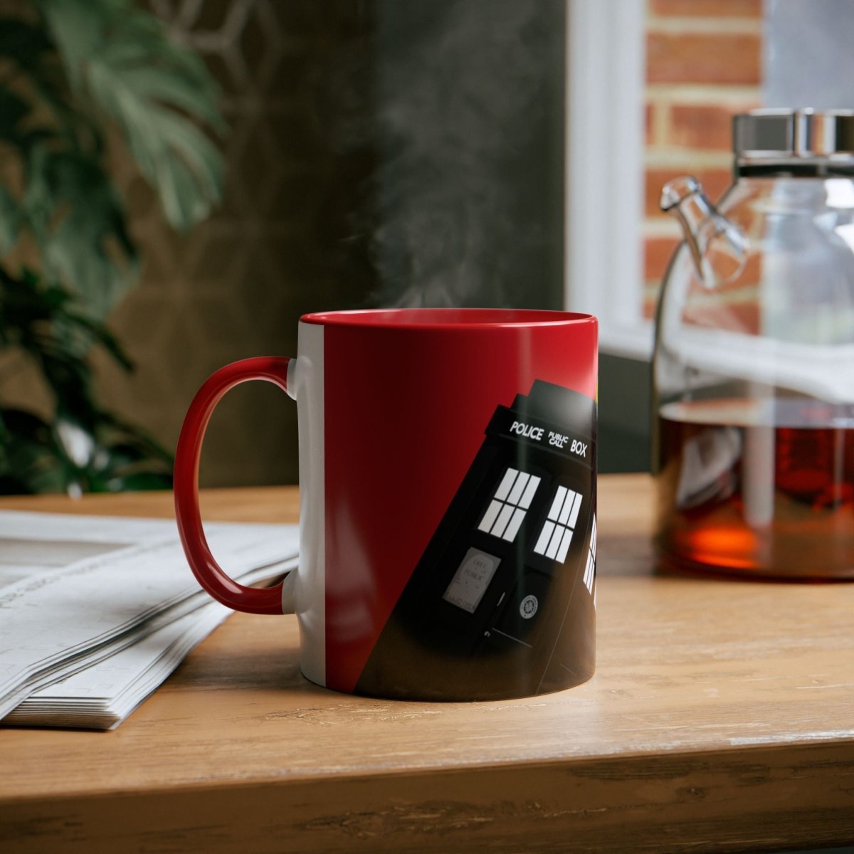 TARDIS Graphic Novel Style Mug - Mug