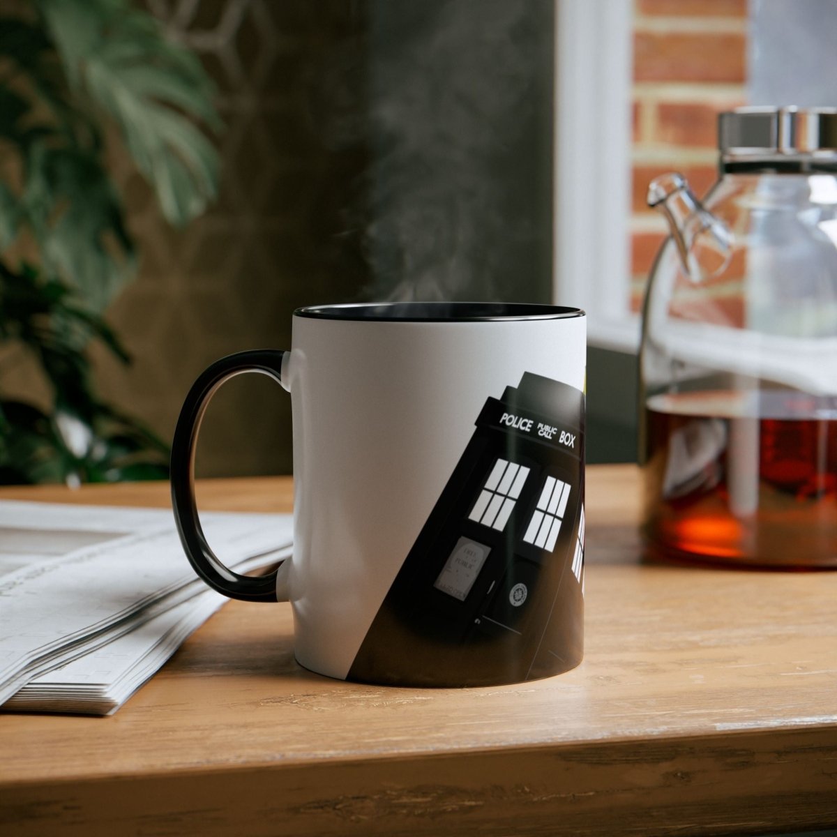 TARDIS Graphic Novel Style Mug - Mug