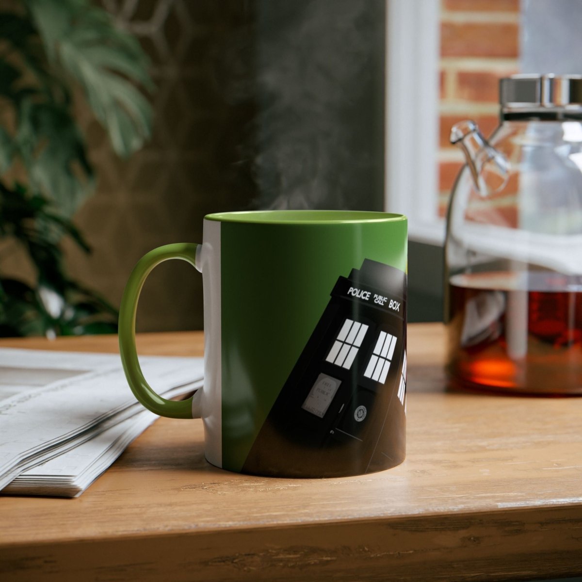 TARDIS Graphic Novel Style Mug - Mug