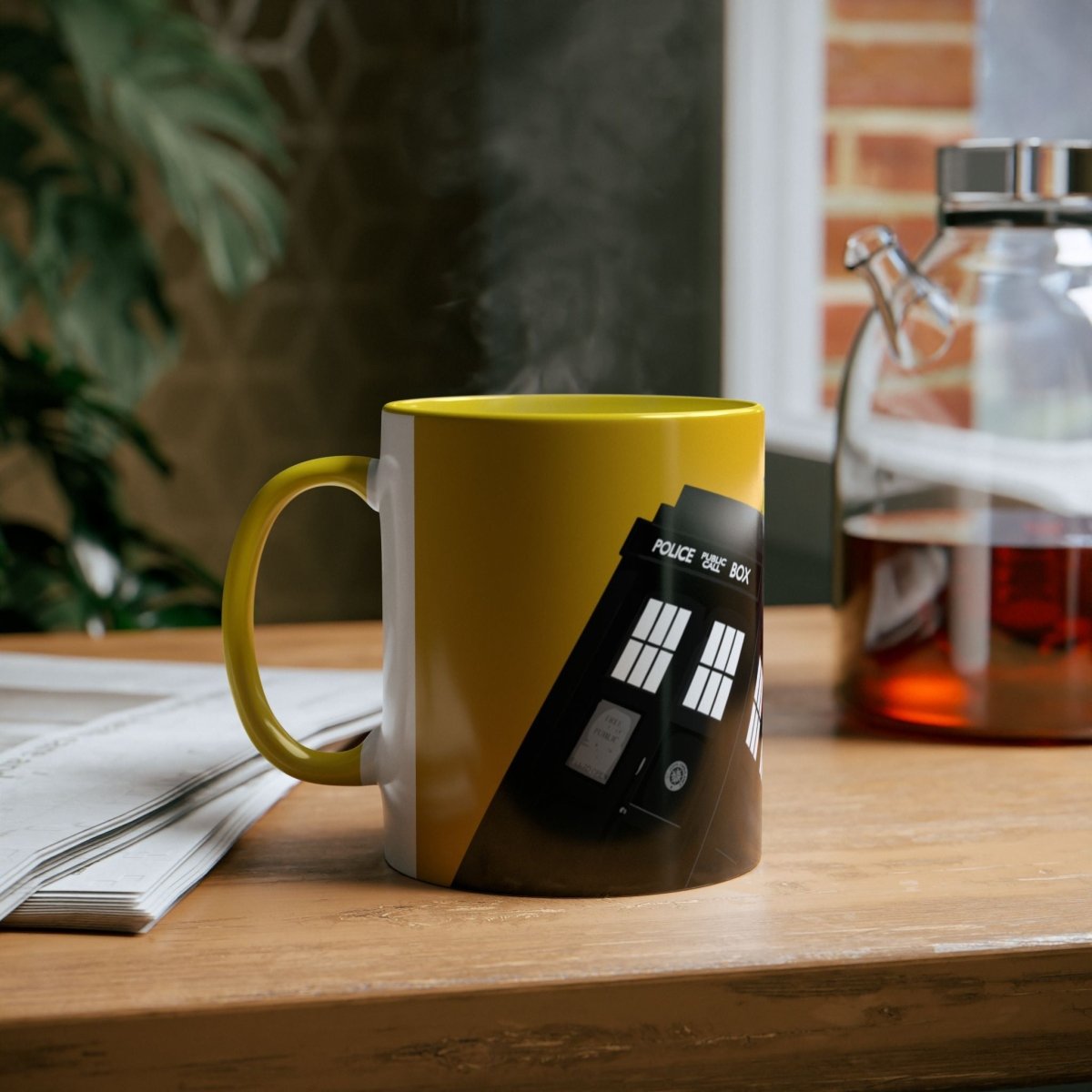 TARDIS Graphic Novel Style Mug - Mug