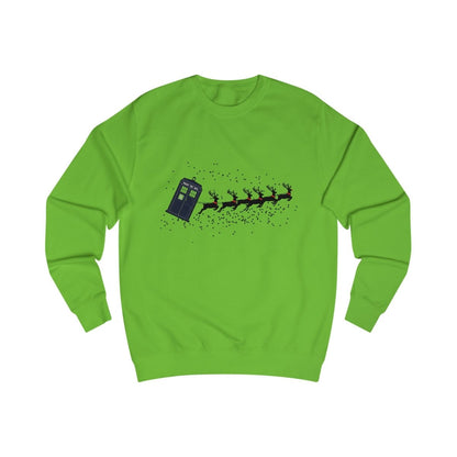 TARDIS with Reindeer Sweatshirt - soapbox169 - A Little Gift Shop
