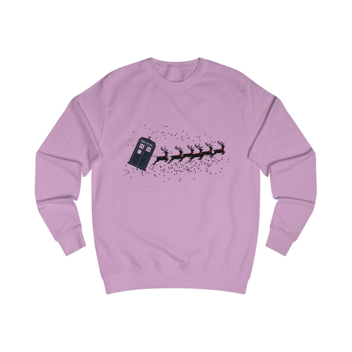 TARDIS with Reindeer Sweatshirt - soapbox169 - A Little Gift Shop