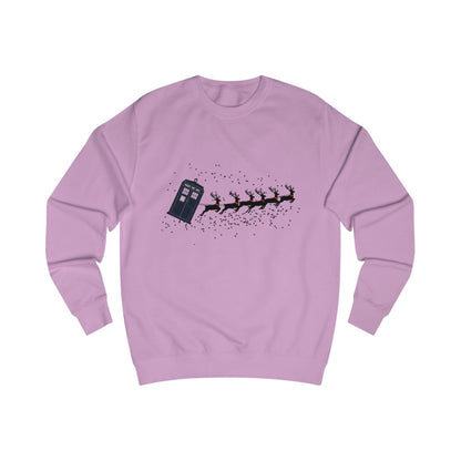 TARDIS with Reindeer Sweatshirt - soapbox169 - A Little Gift Shop