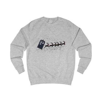 TARDIS with Reindeer Sweatshirt - soapbox169 - A Little Gift Shop