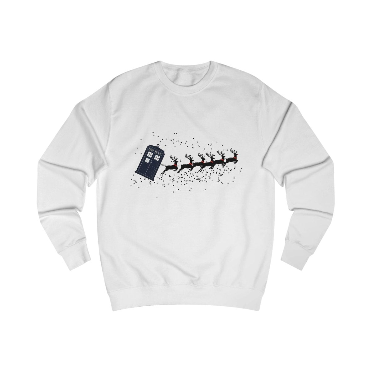 TARDIS with Reindeer Sweatshirt - soapbox169 - A Little Gift Shop