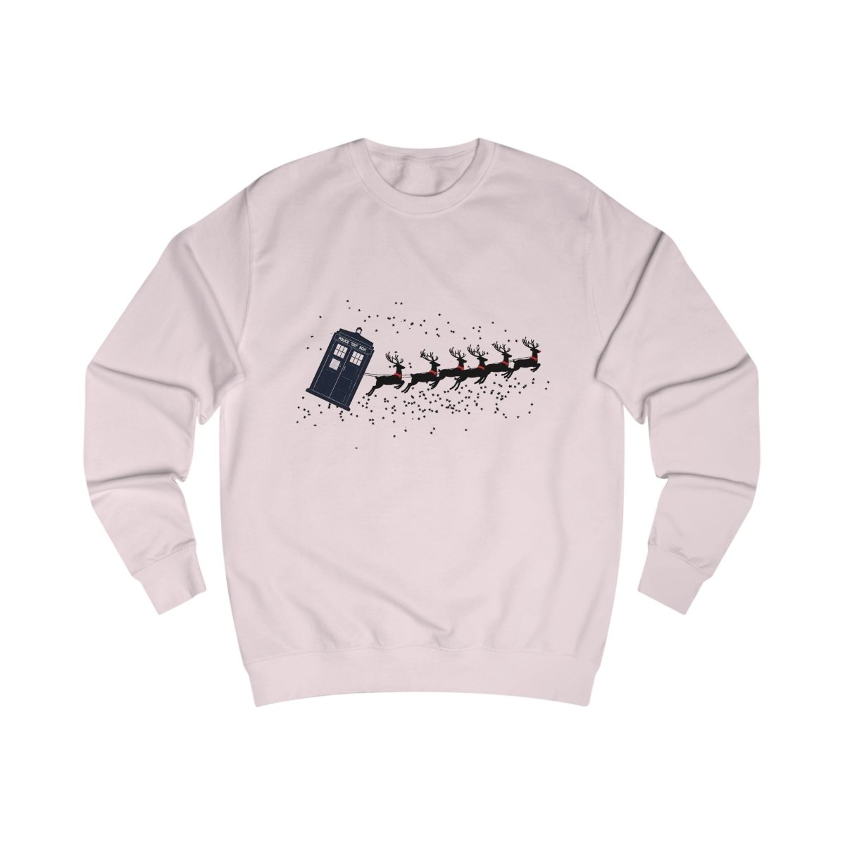 TARDIS with Reindeer Sweatshirt - soapbox169 - A Little Gift Shop
