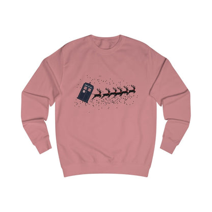 TARDIS with Reindeer Sweatshirt - soapbox169 - A Little Gift Shop