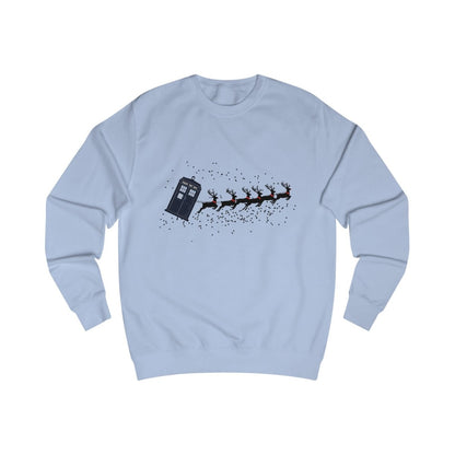 TARDIS with Reindeer Sweatshirt - soapbox169 - A Little Gift Shop