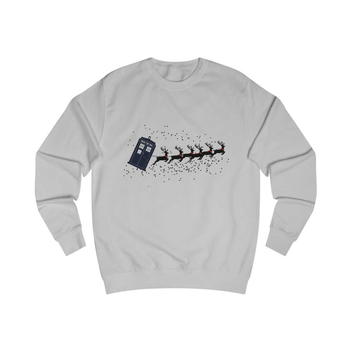 TARDIS with Reindeer Sweatshirt - soapbox169 - A Little Gift Shop