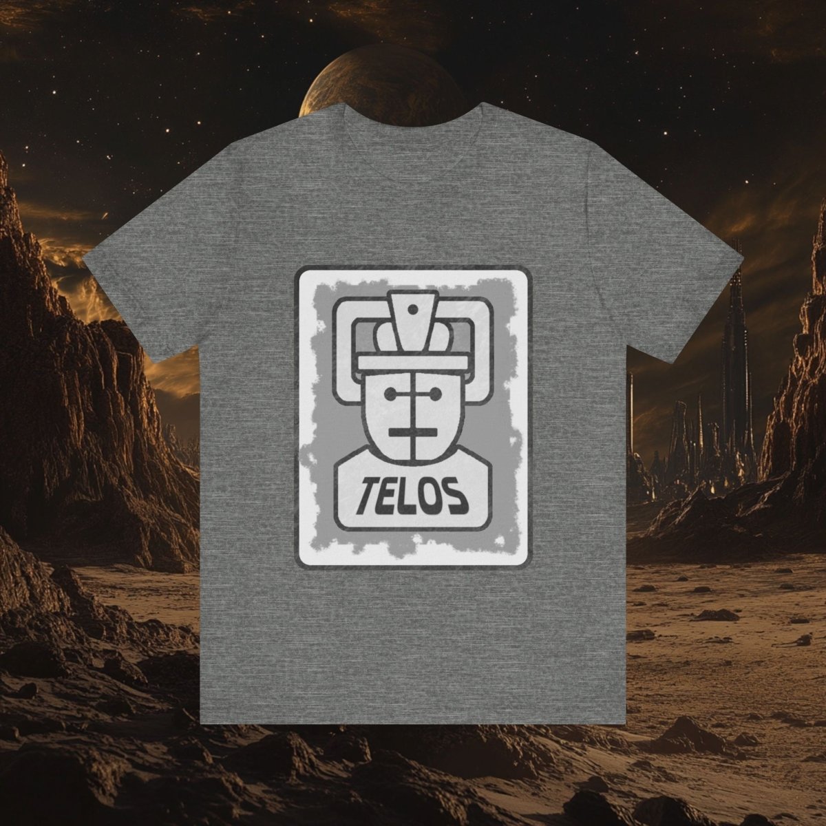 Telosian Cyberman Weathered Effect T-shirt - T-Shirt