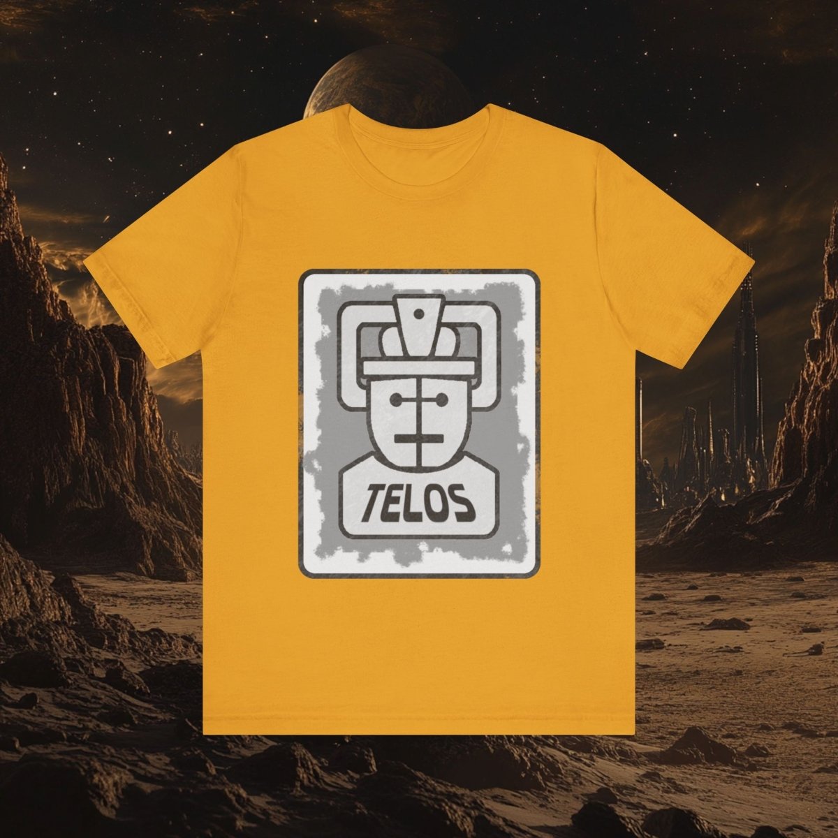 Telosian Cyberman Weathered Effect T-shirt - T-Shirt