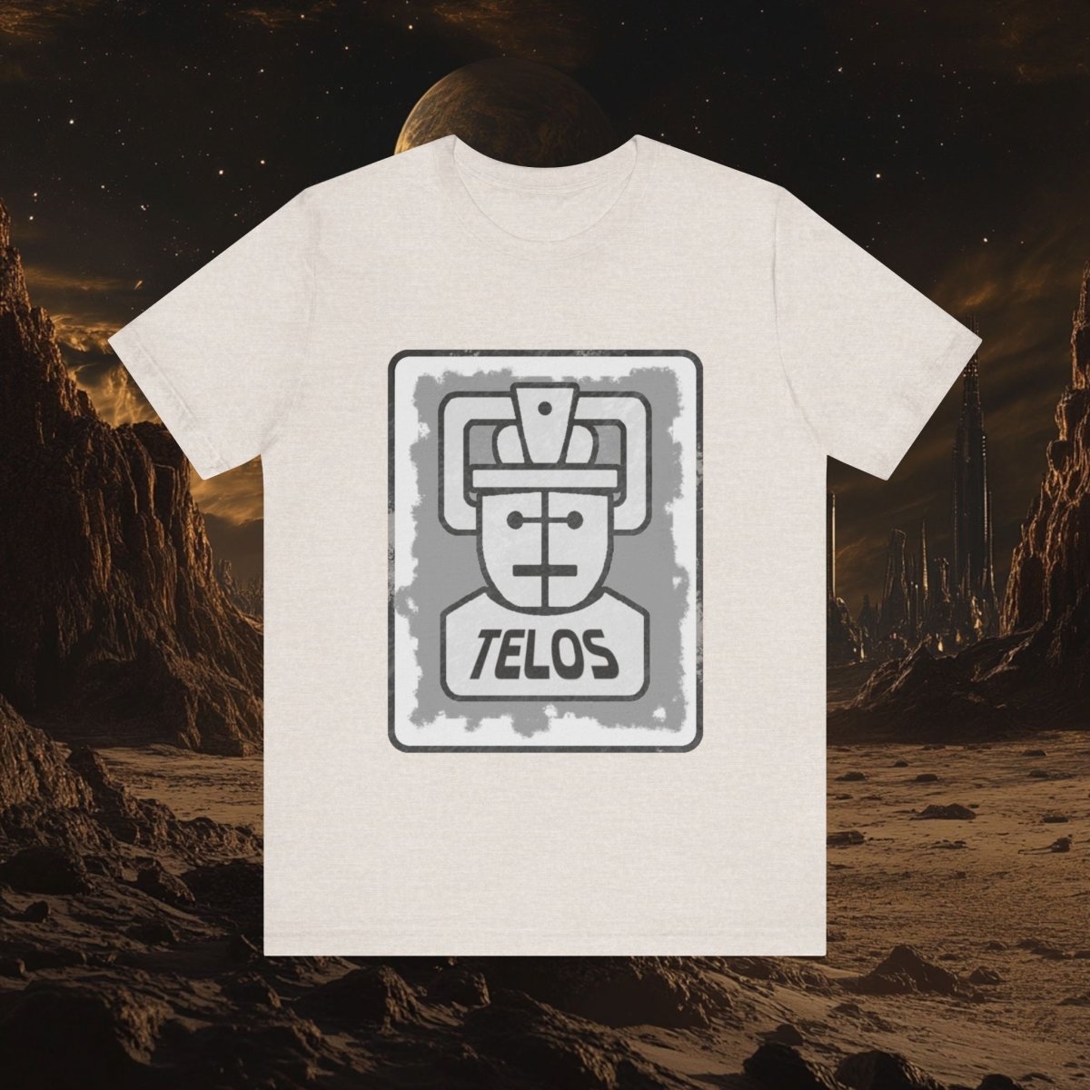 Telosian Cyberman Weathered Effect T-shirt - T-Shirt