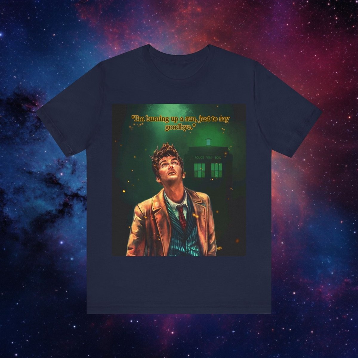 The 10th Doctor says "Goodbye" T-shirt - soapbox169 - A Little Gift Shop