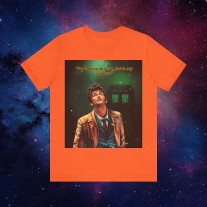 The 10th Doctor says "Goodbye" T-shirt - soapbox169 - A Little Gift Shop