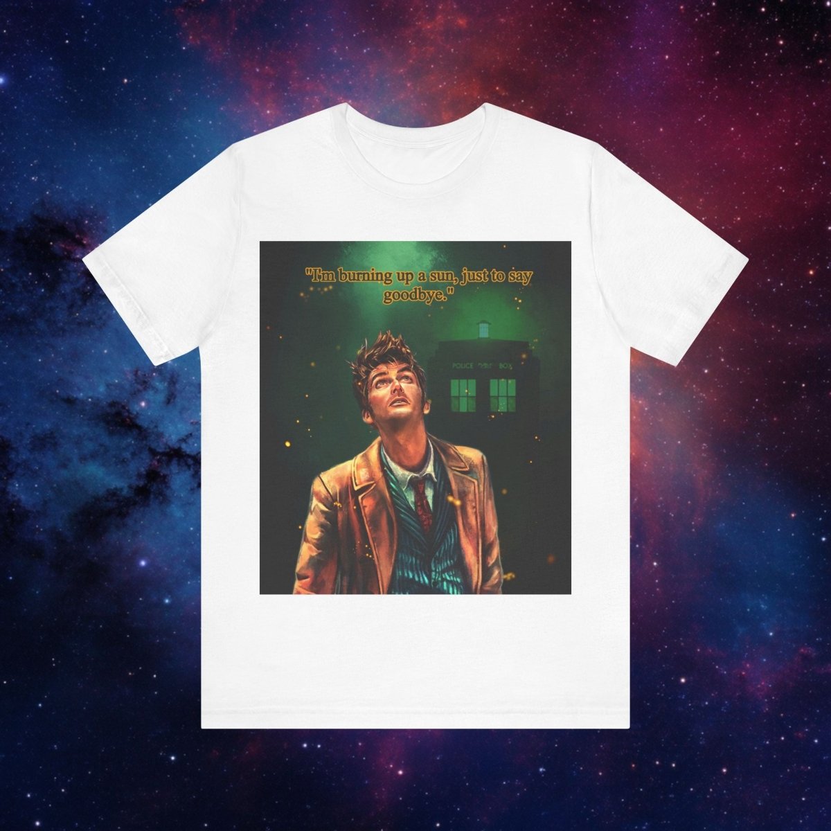 The 10th Doctor says "Goodbye" T-shirt - soapbox169 - A Little Gift Shop