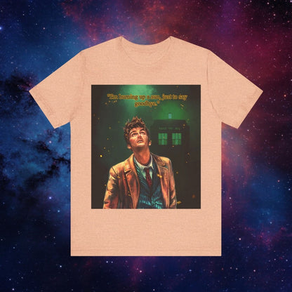 The 10th Doctor says "Goodbye" T-shirt - soapbox169 - A Little Gift Shop