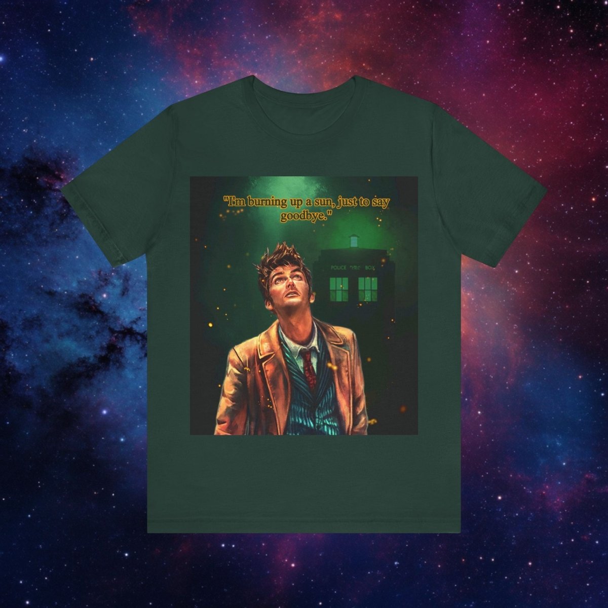 The 10th Doctor says "Goodbye" T-shirt - soapbox169 - A Little Gift Shop