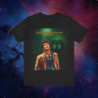 The 10th Doctor says "Goodbye" T-shirt - soapbox169 - A Little Gift Shop