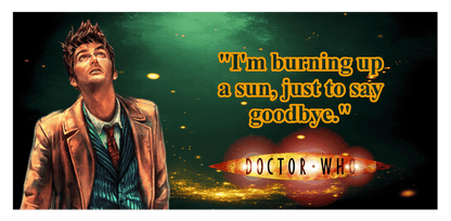 The 10th Doctor says "Goodbye" to Rose - Mug