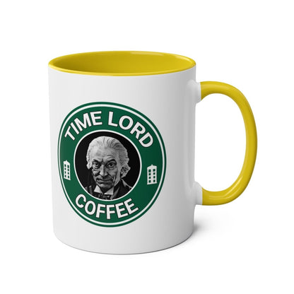 The 1st Doctor (William Hartnell) - TIME LORD Coffee Mug Collection - soapbox169 - A Little Gift Shop