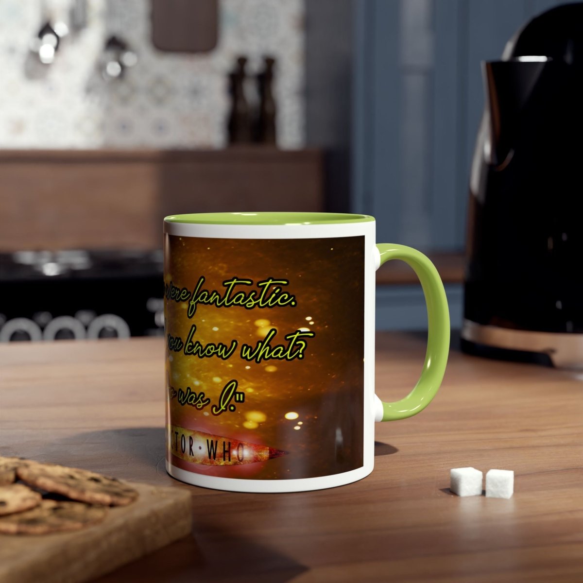 The 9th Doctor says "Goodbye" to Rose mug - Mug