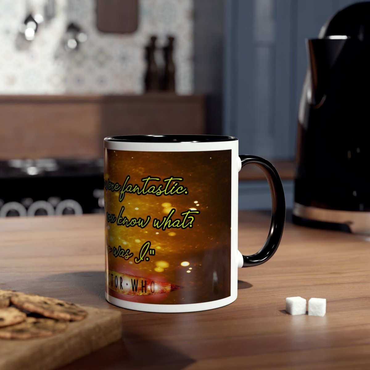 The 9th Doctor says "Goodbye" to Rose mug - Mug