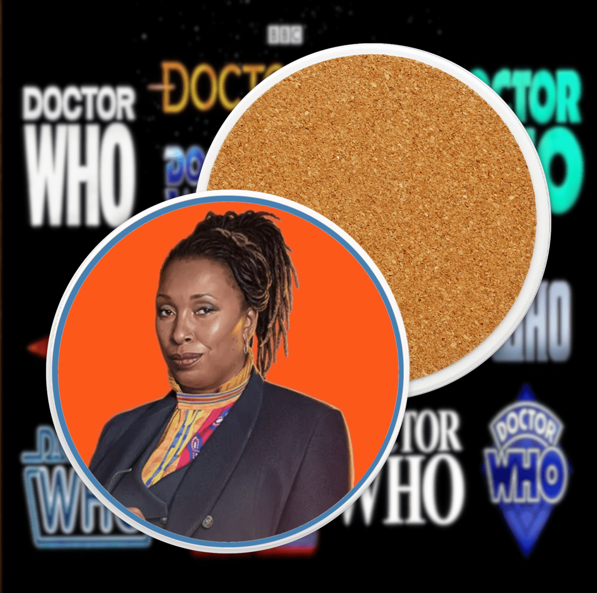 The Fugitive Doctor Ceramic Coaster Collection - soapbox169 - A Little Gift Shop