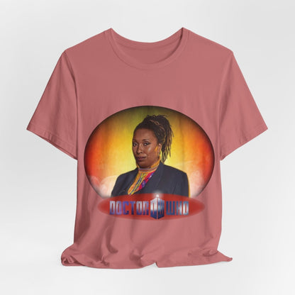 The Fugitive Doctor (Jo Martin) and Doctor Who logo. - soapbox169 - A Little Gift Shop