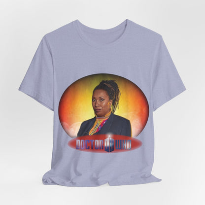 The Fugitive Doctor (Jo Martin) and Doctor Who logo. - soapbox169 - A Little Gift Shop