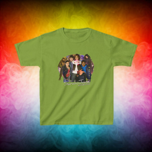 "The Sarah Jane Adventures" Original Gang - Kids Heavy Cotton T-shirt - soapbox169 - A Little Gift Shop